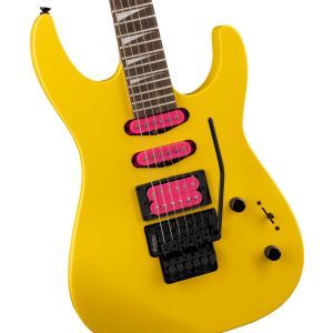Jackson X Series Dinky DK3XR HSS Laurel Fingerboard Caution Yellow