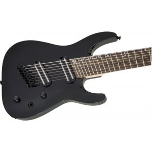 Jackson X Series Dinky Arch Top DKAF8 MS Laurel Fingerboard Multi-Scale Gloss Black
