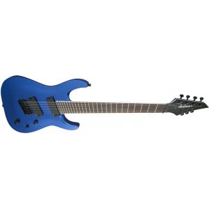 Jackson X Series Soloist Arch Top SLAT7 MS Laurel Fingerboard Multi-Scale Metallic Blue
