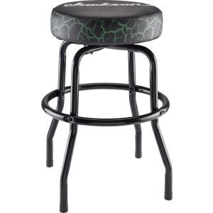 Jackson Barstool Green Crackle 25'' Black and Green