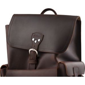 Jackson Limited Edition Leather Backpack Brown
