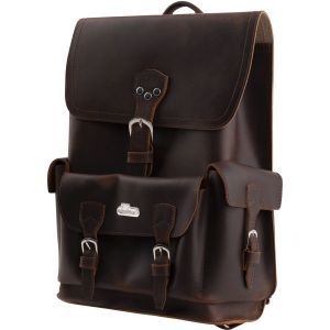Jackson Limited Edition Leather Backpack Brown
