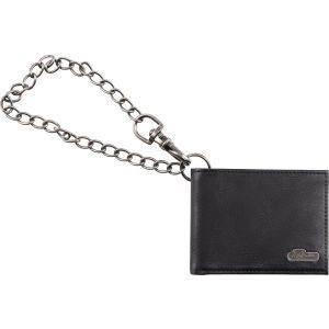 Jackson Limited Edition Leather Wallet with Chain Black