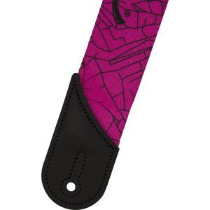 Jackson Cracked Mirror Strap Pink