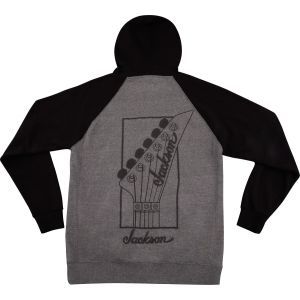 Jackson Zip Hoodie Gray XXL