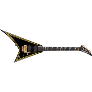 Jackson MJ Series Rhoads RR24MG Black with Yellow Pinstripes