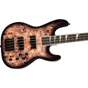 Jackson JS Series Concert Bass CB JS3P Black Burst Burl