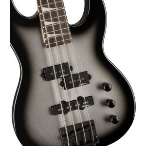 Jackson Limited Edition JS Series Concert Bass Minion JS1X Silverburst