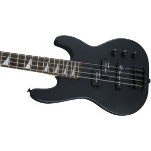 Jackson JS Series Concert Bass Minion JS1X Amaranth Fingerboard Satin Black
