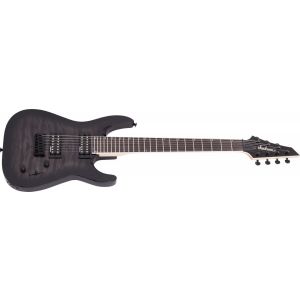 Jackson JS Series Dinky Arch Top JS22Q-7 DKA HT Transparent Black Burst