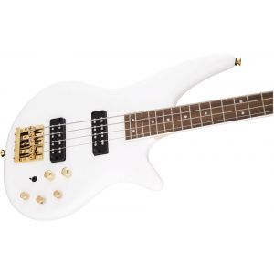 Jackson JS Series Spectra Bass JS3 Laurel Fingerboard Snow White