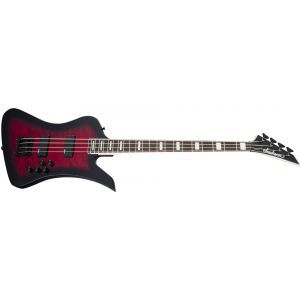 Jackson JS Series Kelly Bird JS3Q Amaranth Fingerboard Transparent Red Burst