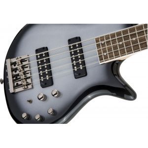Jackson JS Series Spectra Bass JS3V Laurel Fingerboard Silverburst