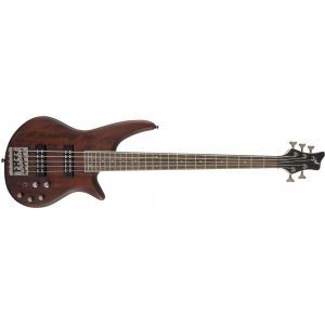Jackson JS Series Spectra Bass JS3V Laurel Fingerboard Walnut Stain