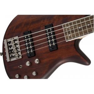 Jackson JS Series Spectra Bass JS3V Laurel Fingerboard Walnut Stain