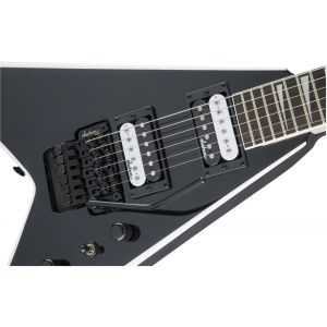 Jackson JS Series King V JS32 Black with White Bevels