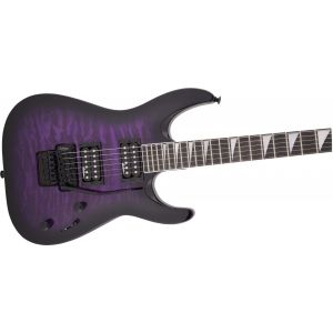 Jackson JS Series Dinky Arch Top JS32Q DKA Amaranth Fingerboard Transparent Purple Burst