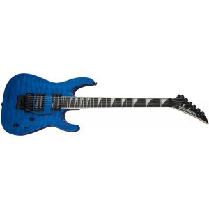 Jackson JS Series Dinky Arch Top JS32Q DKA Amaranth Fingerboard Transparent Blue