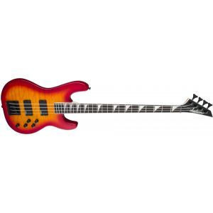 Jackson JS Series Concert Bass JS3Q Amaranth Fingerboard Cherry Burst