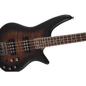 Jackson JS Series Spectra Bass JS3Q Laurel Fingerboard Dark Sunburst