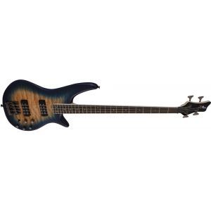 Jackson JS Series Spectra Bass JS3Q Laurel Fingerboard Amber Blue Burst