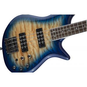 Jackson JS Series Spectra Bass JS3Q Laurel Fingerboard Amber Blue Burst