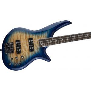 Jackson JS Series Spectra Bass JS3Q Laurel Fingerboard Amber Blue Burst