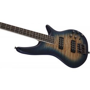 Jackson JS Series Spectra Bass JS3Q Laurel Fingerboard Amber Blue Burst
