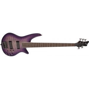 Jackson JS Series Spectra Bass JS3QV Laurel Fingerboard Purple Phaze