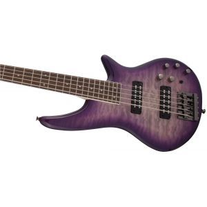 Jackson JS Series Spectra Bass JS3QV Laurel Fingerboard Purple Phaze