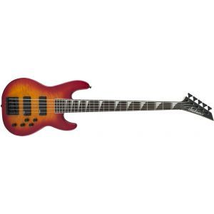 Jackson JS Series Concert Bass JS3VQ Amaranth Fingerboard Cherry Burst