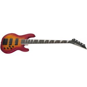 Jackson JS Series Concert Bass JS3VQ Amaranth Fingerboard Cherry Burst