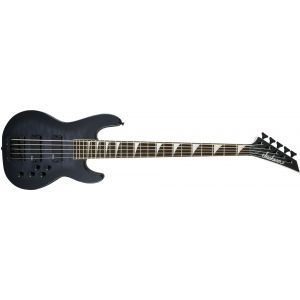 Jackson JS Series Concert Bass JS3VQ Amaranth Fingerboard Transparent Black Burst