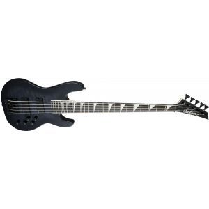 Jackson JS Series Concert Bass JS3VQ Amaranth Fingerboard Transparent Black Burst