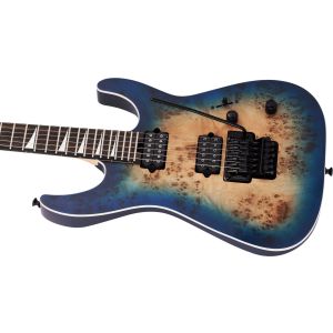 Jackson MJ Series Dinky DKRP Transparent Blue Burst
