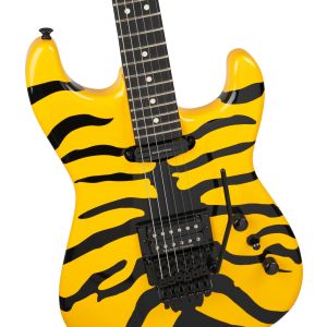 Jackson Pro Origins 1985 Limited Edition San Dimas SD1 HS FR Yellow Bengal