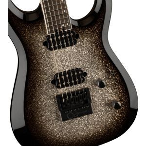 Jackson Pro Plus Dinky MDK EverTune 6 Silver Sparkle