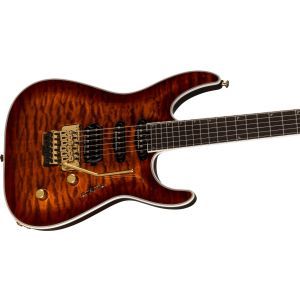 Jackson Pro Plus Series Soloist SLA3Q Amber Tiger Eye