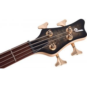 Jackson Pro Series Spectra Bass SBP IV Caramelized Jatoba Fingerboard Transparent Black Burst