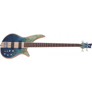 Jackson Pro Series Spectra Bass SBP IV Caramelized Jatoba Fingerboard Caribbean Blue