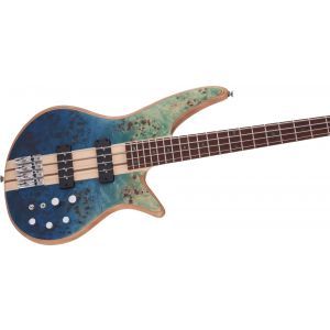 Jackson Pro Series Spectra Bass SBP IV Caramelized Jatoba Fingerboard Caribbean Blue
