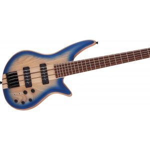 Jackson Pro Series Spectra Bass SBA V Caramelized Jatoba Fingerboard Blue Burst