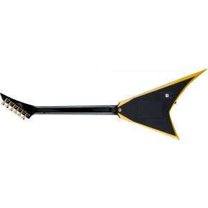 Jackson X Series Rhoads RRX24 Black with Yellow Bevels