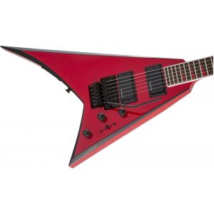 Jackson X Series Rhoads RRX24 Red with Black Bevels