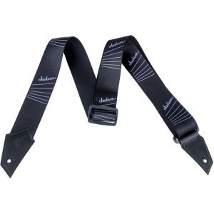 Jackson Strap with String Pattern Black/White