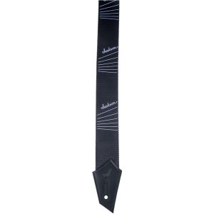 Jackson Strap with String Pattern Black/White