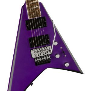 Jackson X Series Rhoads RRX24 Purple Metallic with Black Bevels