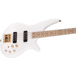 Jackson X Series Spectra Bass SBXM IV Maple Fingerboard Snow White