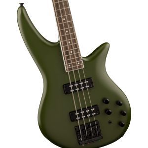 Jackson X Series Spectra Bass SBX IV Laurel Fingerboard Matte Army Drab
