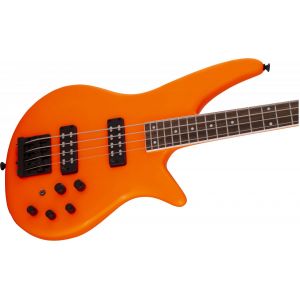 Jackson X Series Spectra Bass SBX IV Laurel Fingerboard Neon Orange